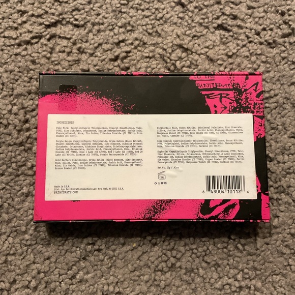 NWT Pat McGrath Mothership III Subversive Eyeshadow Palette Metallic Makeup - Picture 5 of 7